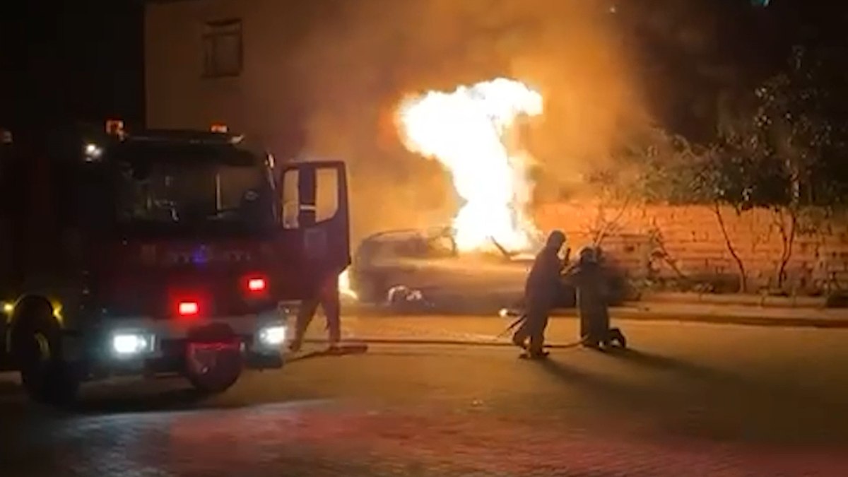 Kırıkkale’de aracın bagajındaki mutfak tüpü patladı! Sürücü ağır yaralandı