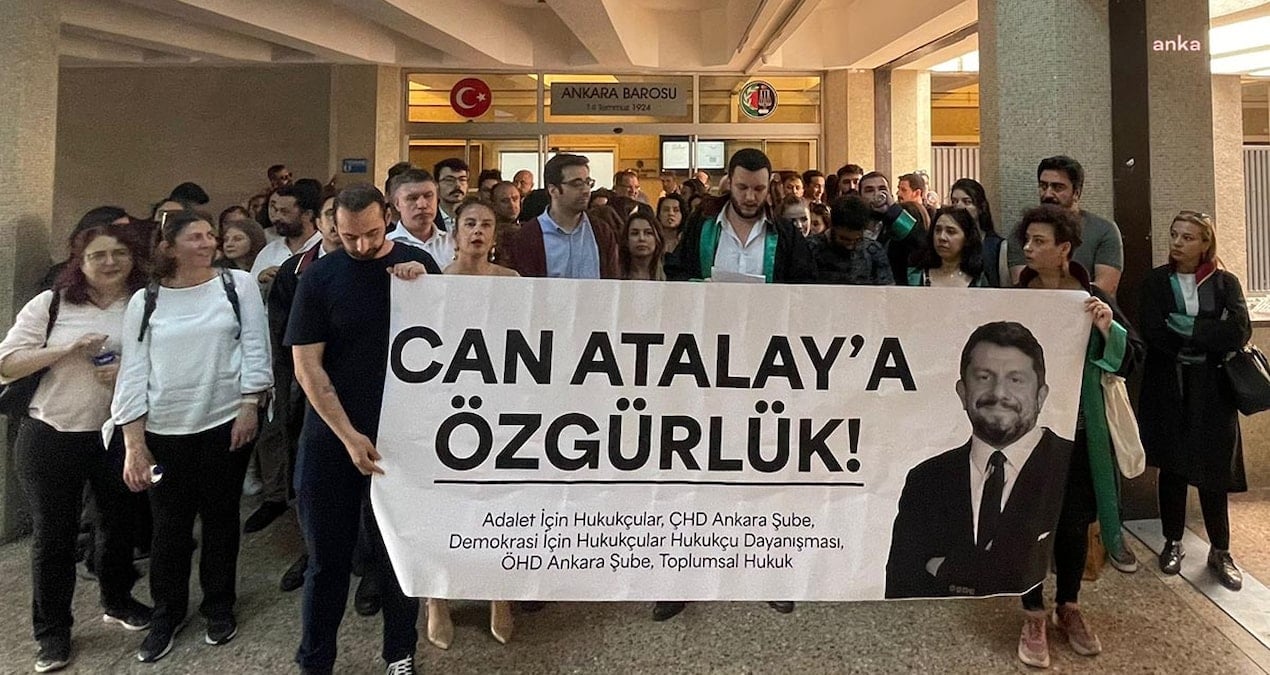 Can Atalay için eylem yapan avukatlara da soruşturma açıldı